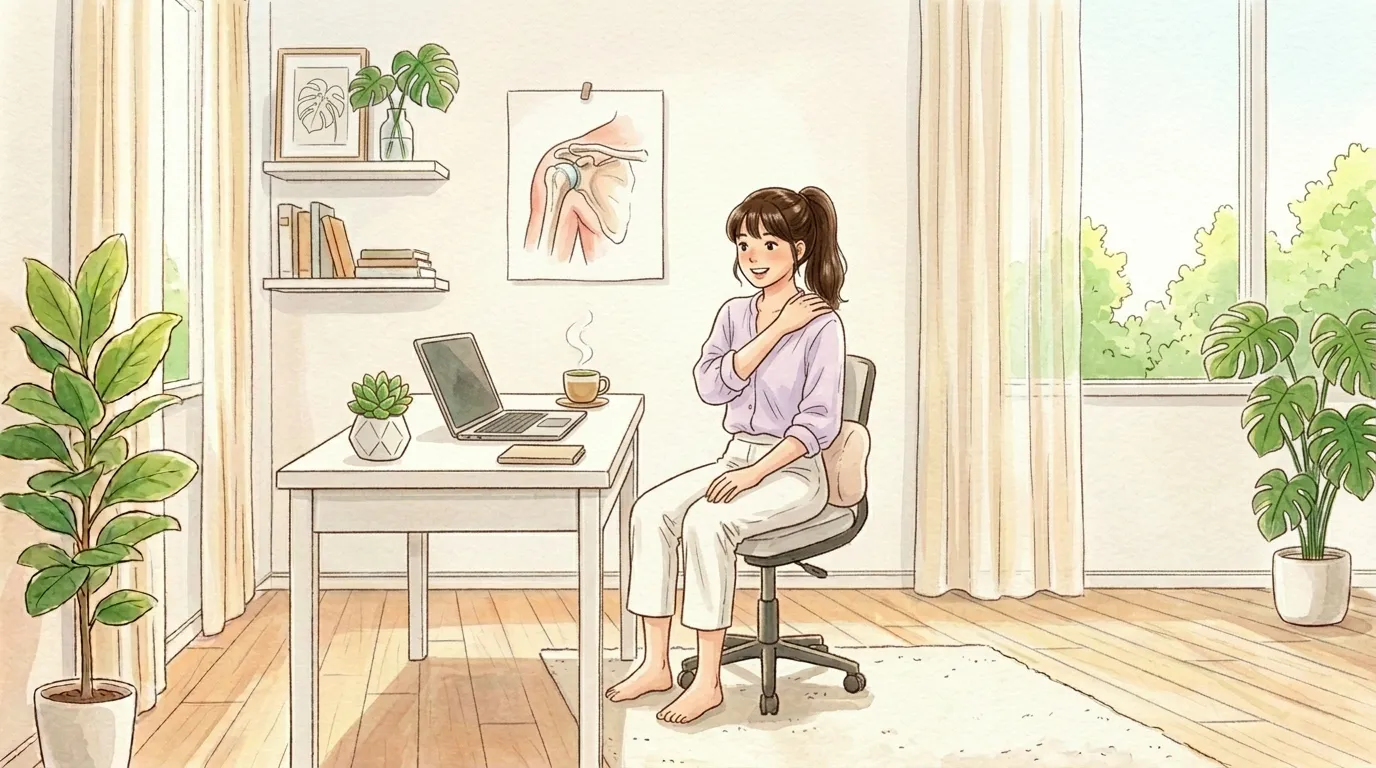 肩こりのメカニズムとリモートワーカーのためのケア方法