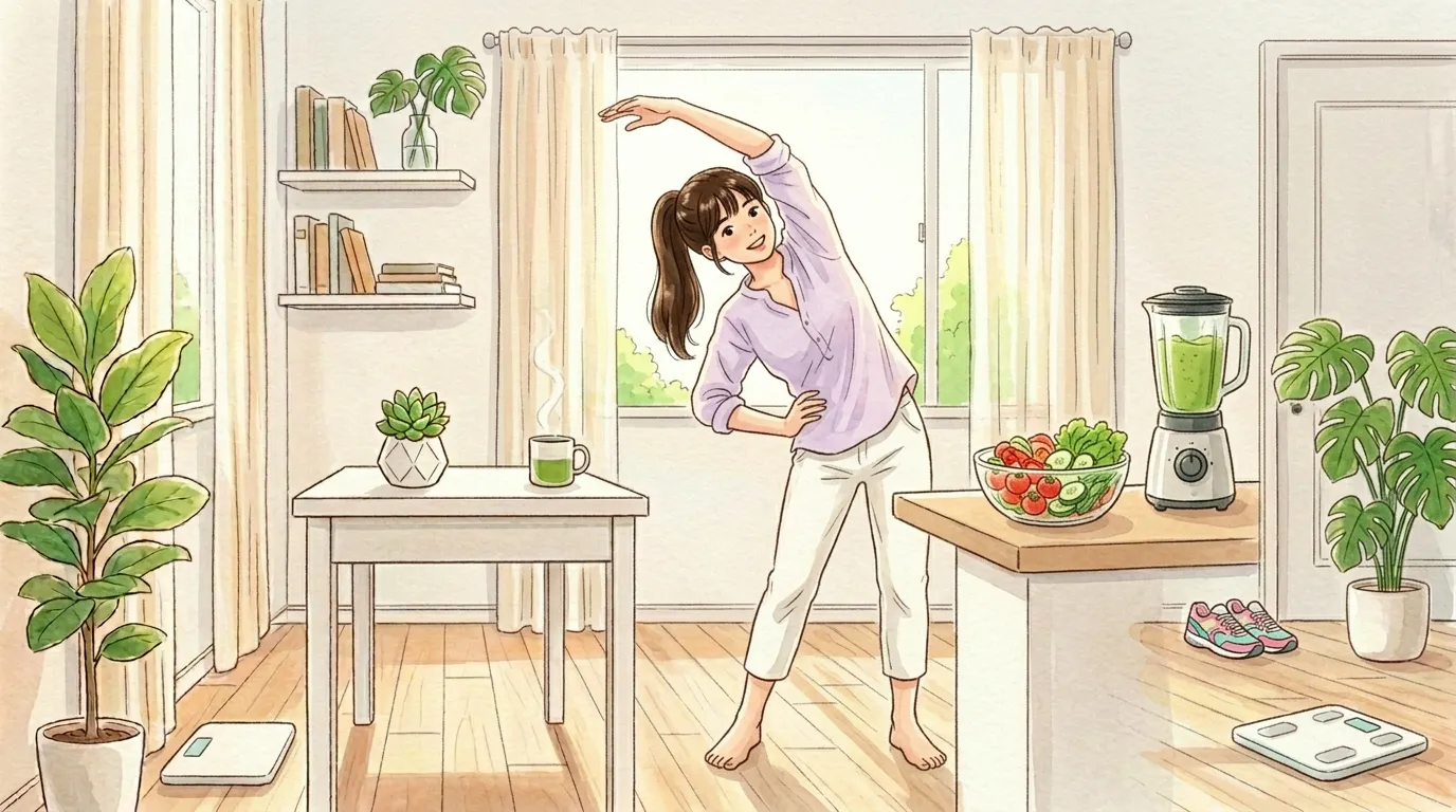 テレワーク太り対策｜在宅勤務で体をほぐす習慣をつける運動・食事アプローチ