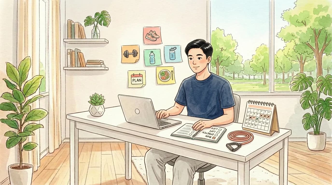 リモートワーカーが運動を続けられない5つの理由と解決策