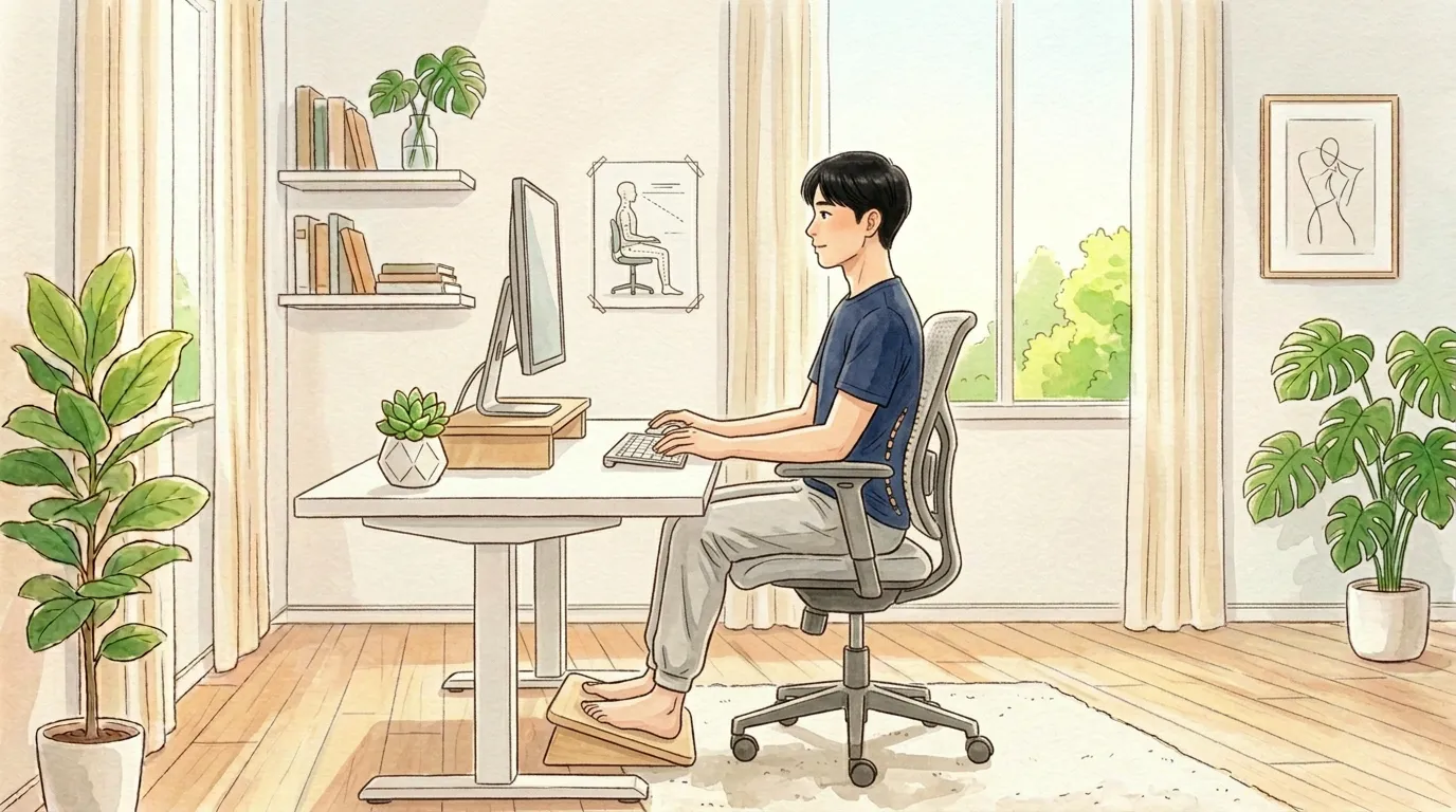 リモートワーカーのための正しい椅子の選び方と座り方ガイド