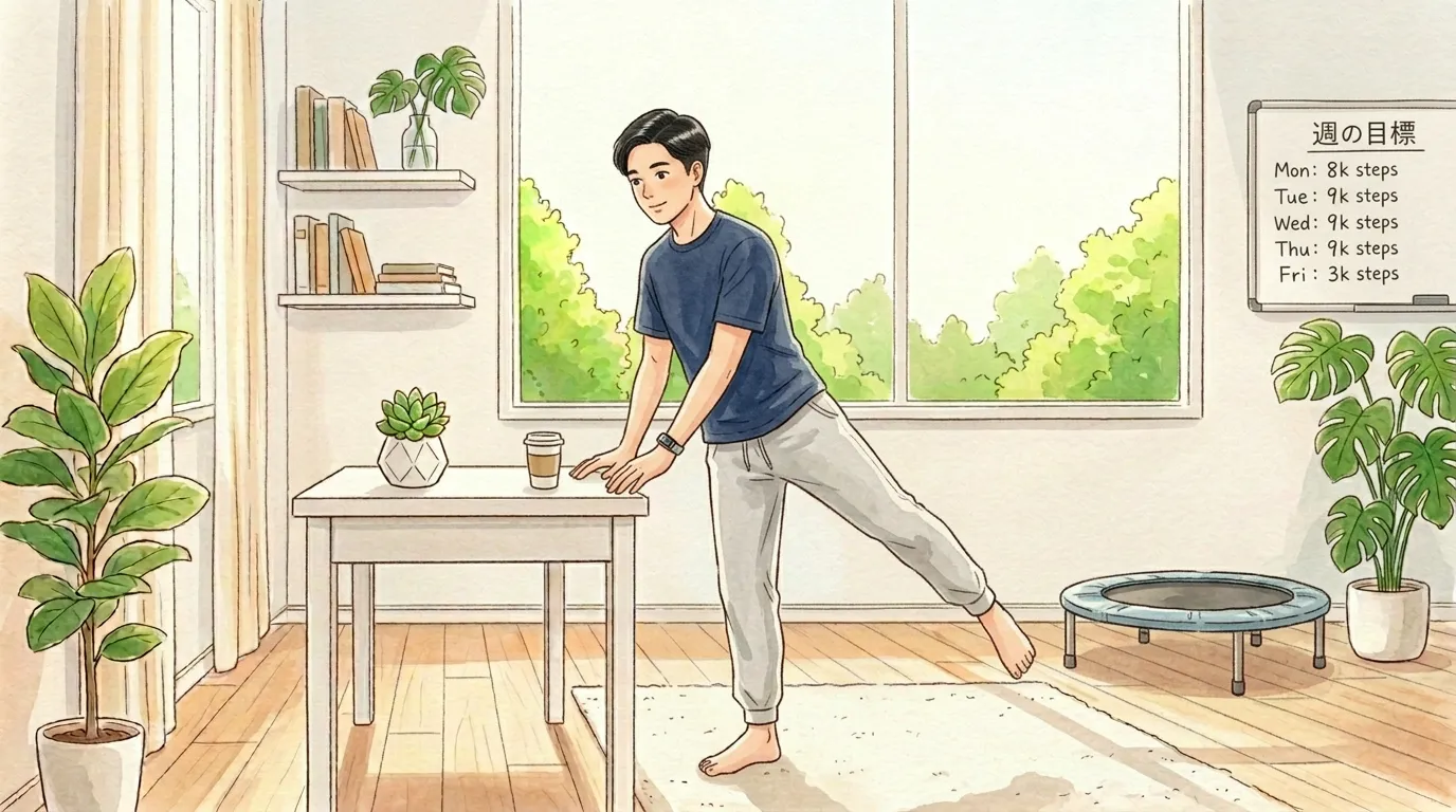 在宅勤務の運動不足対策