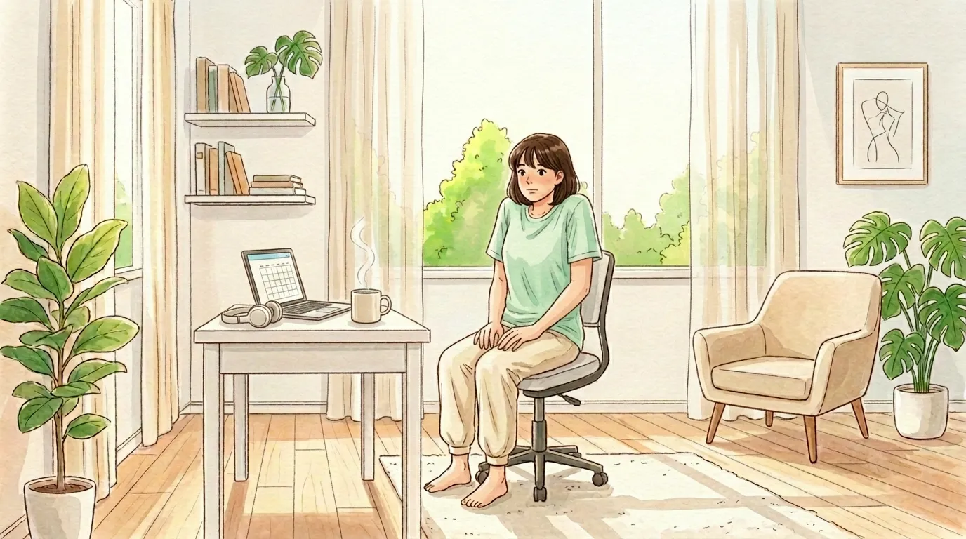 肩の力を抜く30秒