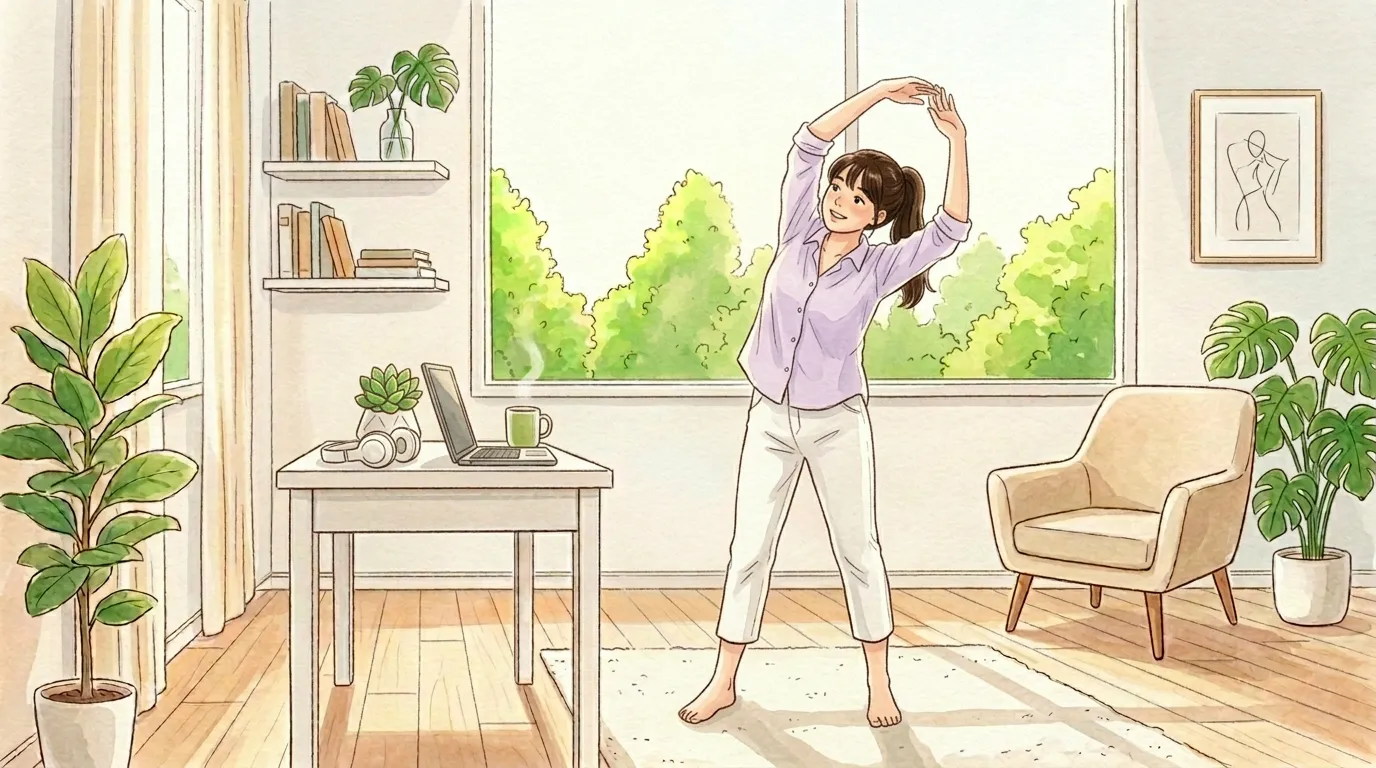 在宅ワーク、そろそろ限界？のイラスト