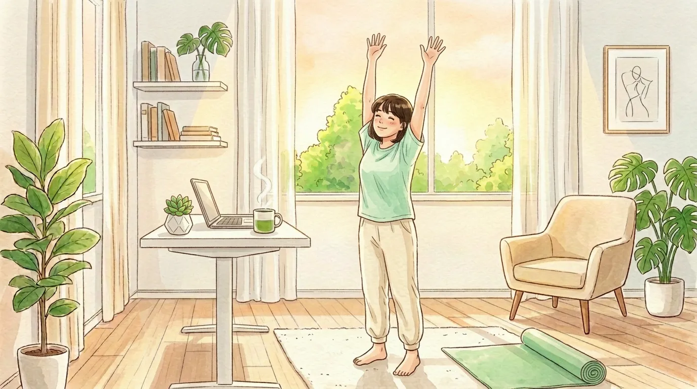 朝5分のストレッチで1日が変わった話