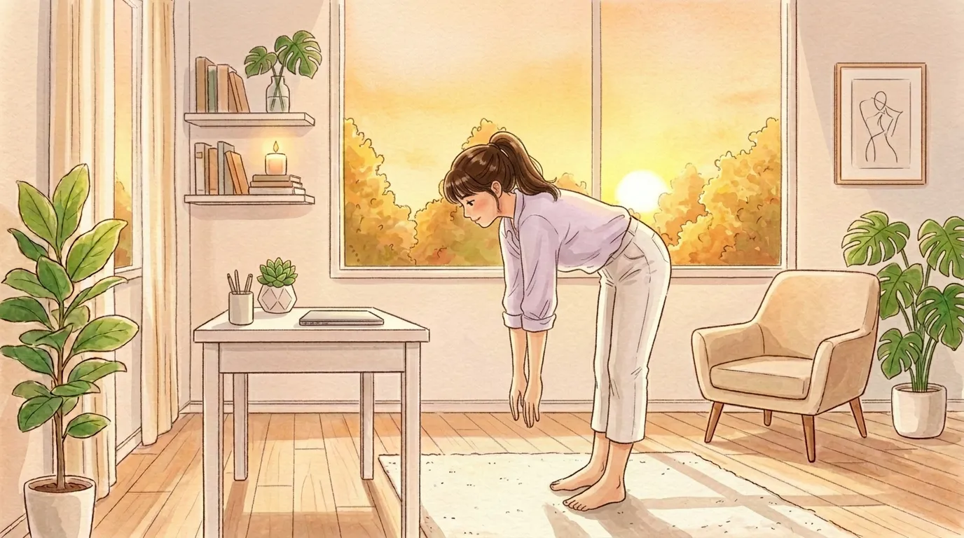 仕事終わりの切り替えストレッチ