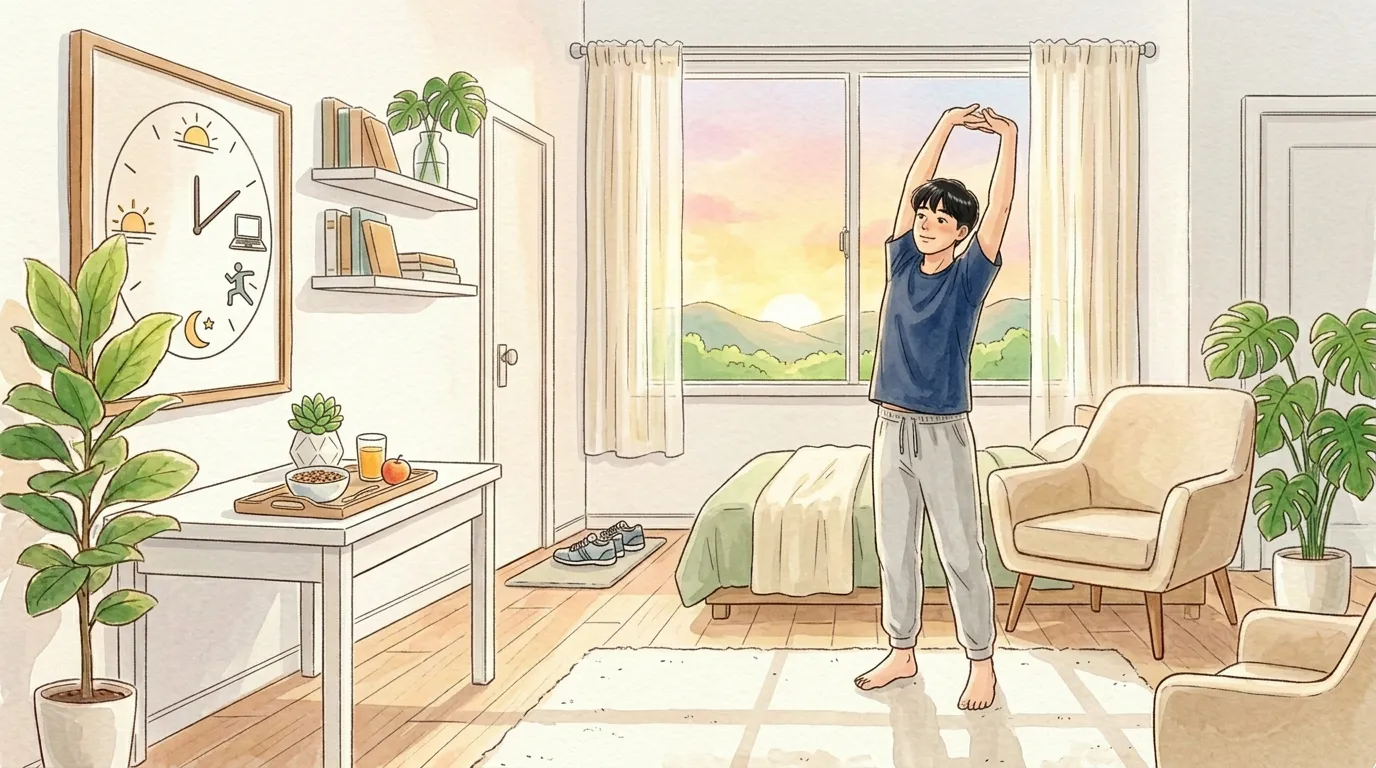 在宅勤務生活リズム整え方