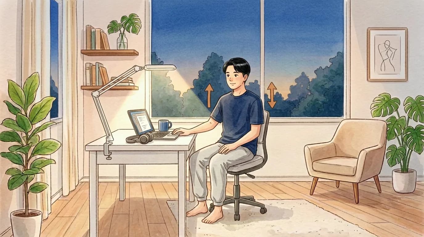 デスクライト（目にやさしいタイプ）