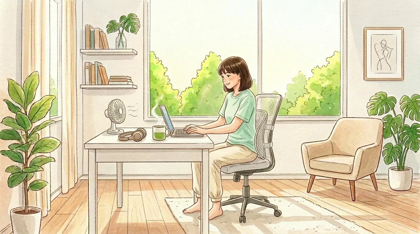 ランバーサポート（メッシュ・通気性重視）