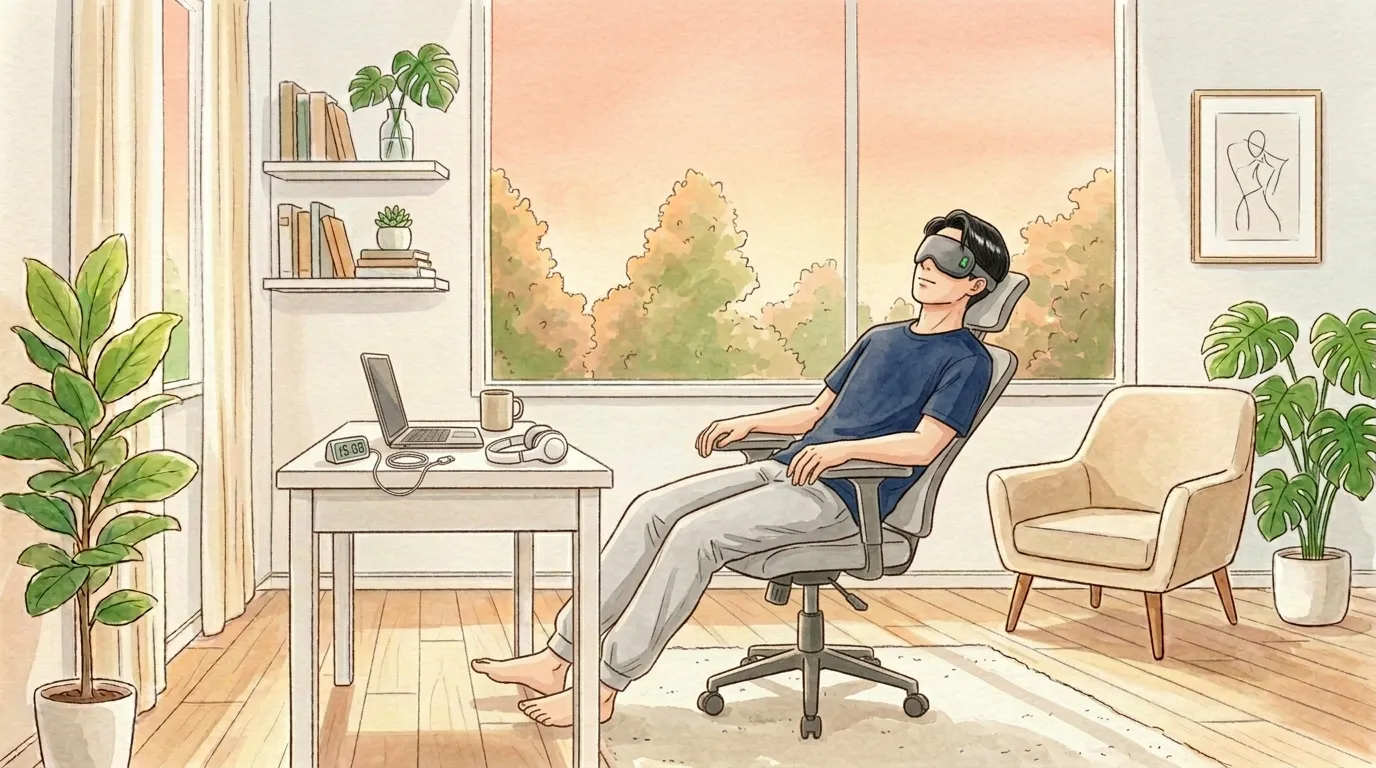 ホットアイマスク（USB充電式）