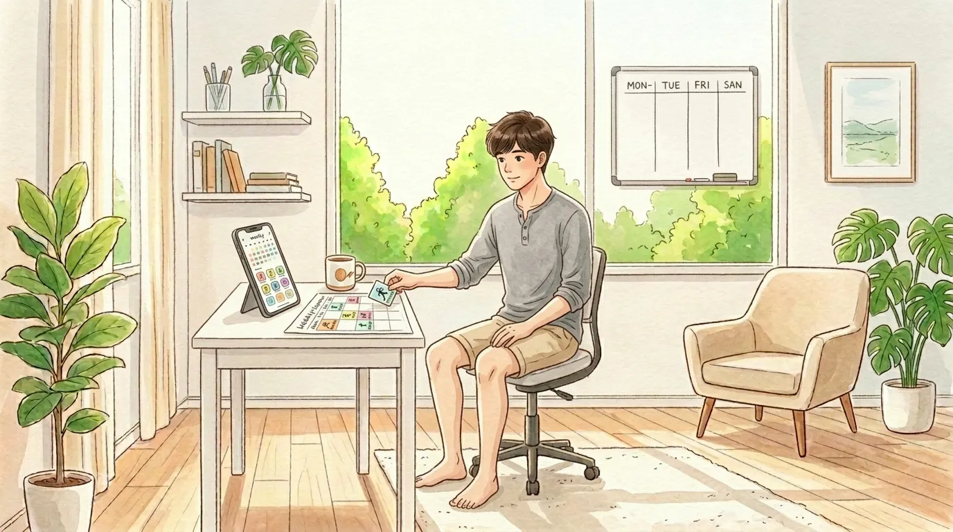 週間ルーティン例