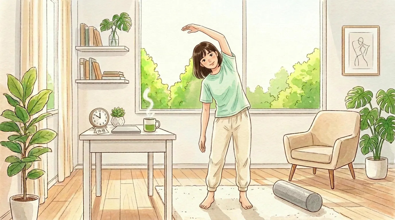 在宅勤務の休憩を"体メンテ時間"に変える方法