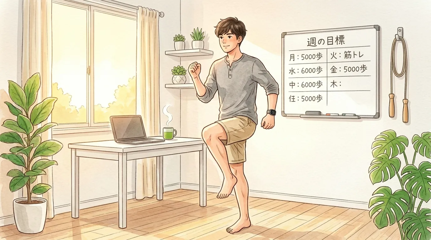 テレワーク運動不足との向き合い方