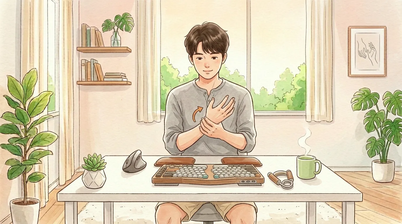 PC作業手首ケア