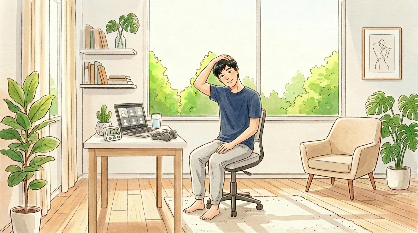 会議前1分のケアルーティン