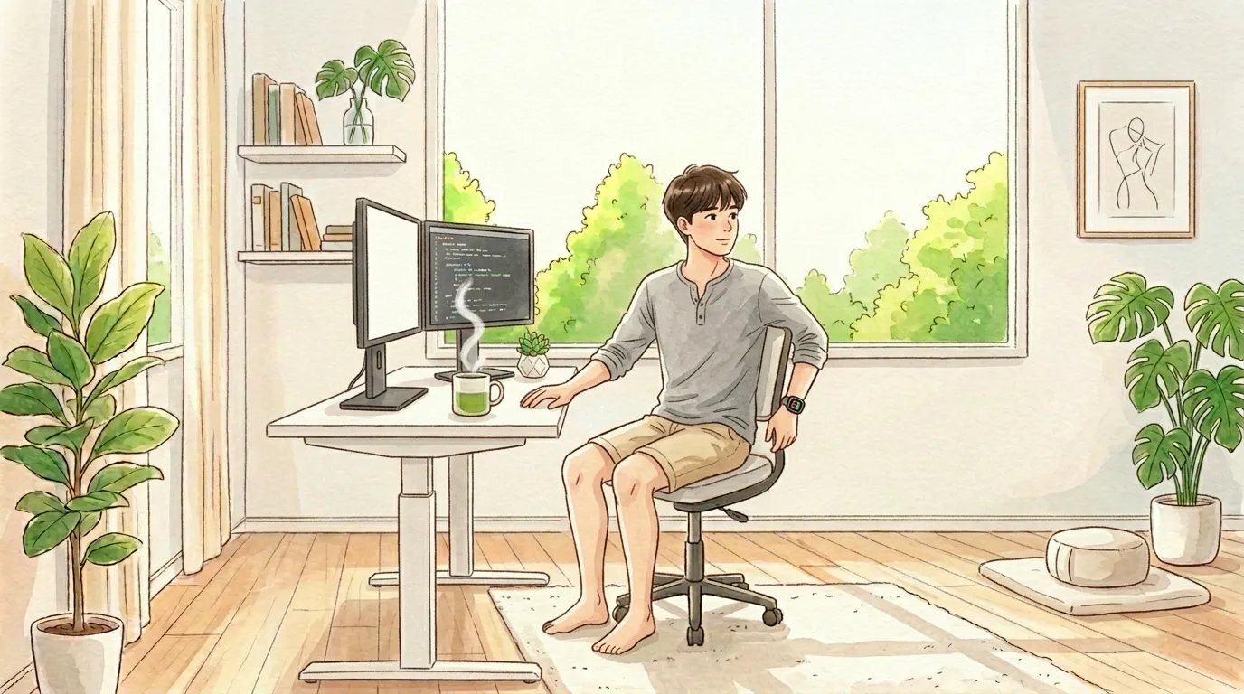 IT企業フルリモート3年目の健康管理術