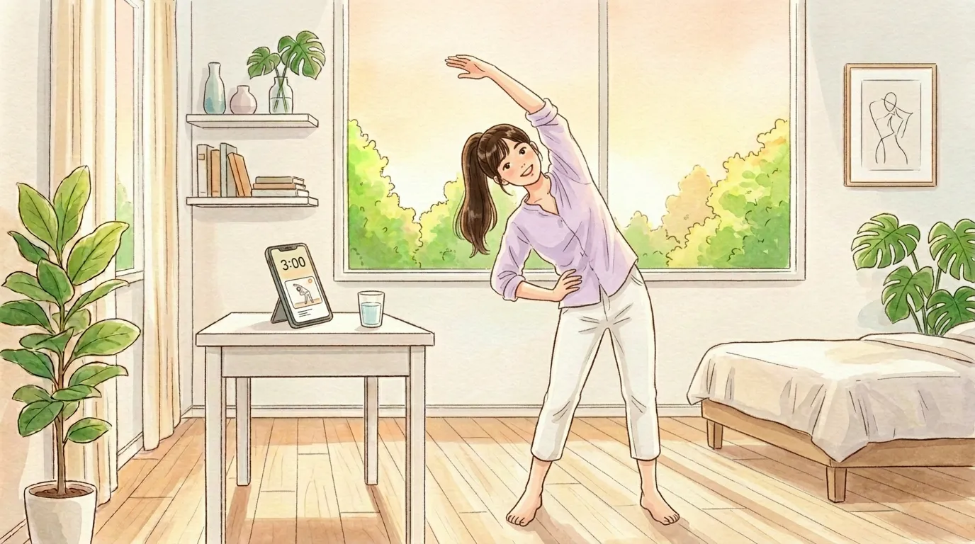 朝ルーティン体操3分